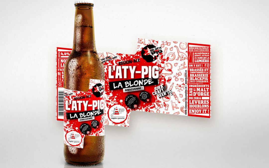 L’Aty-Pig, la nouvelle bière de la Brasserie BlackPig