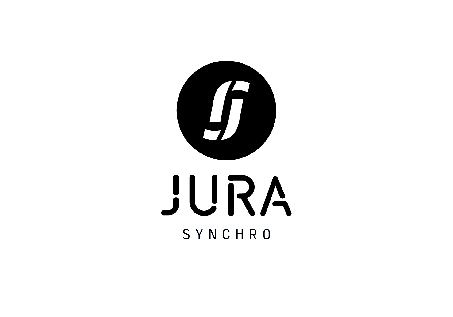 Jura Synchro Logo. Design by Annick & Yannick. Jura.