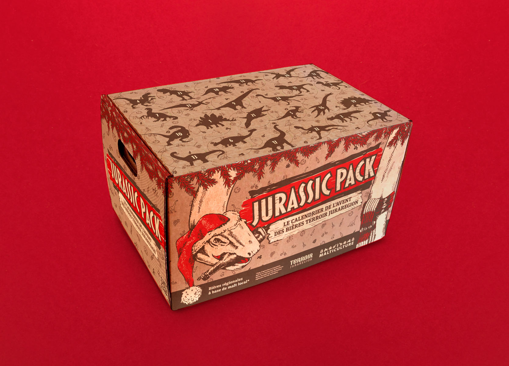 Jurassic Pack. Le calendrier de l’Avent des bières Terroir Juraregion.